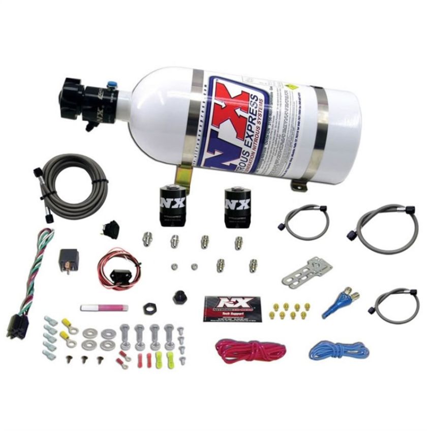 Nitrous Express 60922-10P NITROUS SYSTEM FOR SLINGSHOT W/10LB BOTTLE