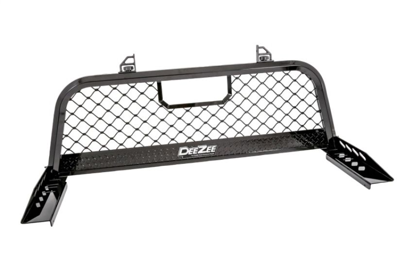 Dee Zee DZ95050RB Deezee Universal Cargo Management Cab Rack - Black Mesh