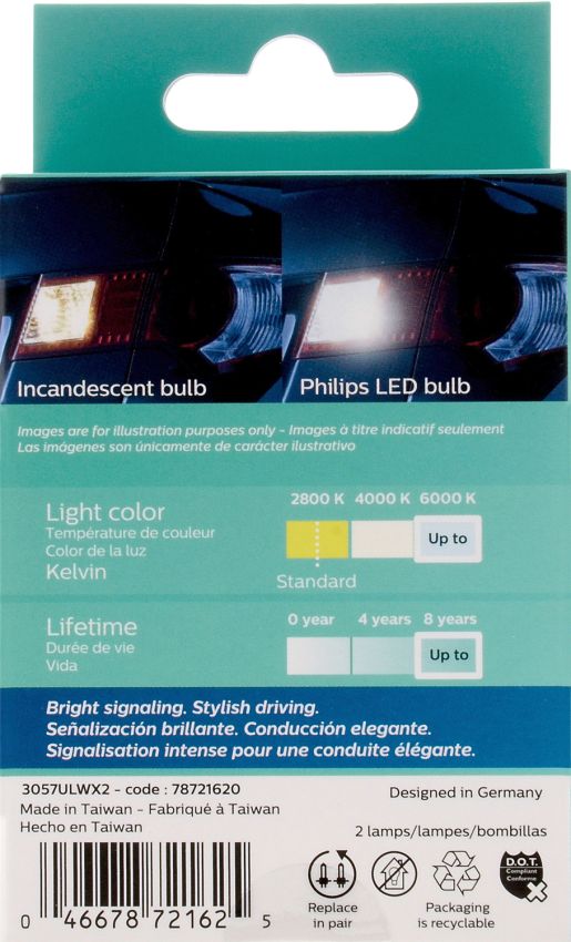 Philips 3057WLED Philips Ultinon LED 3057WLED