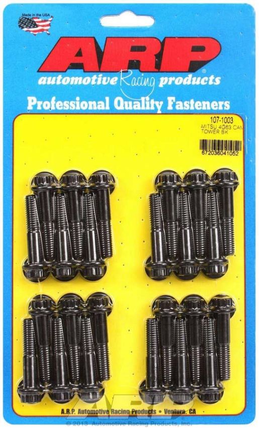 ARP ARP107-1003 Cam Tower Bolt Kit - Mitsubishi 4G63