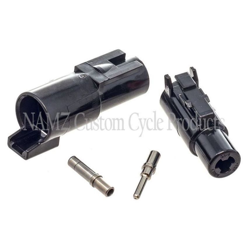 NAMZ HDD-XL-KIT Deutsch HD Series 1-Position Male & Female Connectors w/Solid Terminals (HD 72180-94/72181-94)