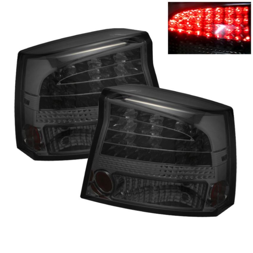 SPYDER 5002310 LED Tail Lights - Smoke