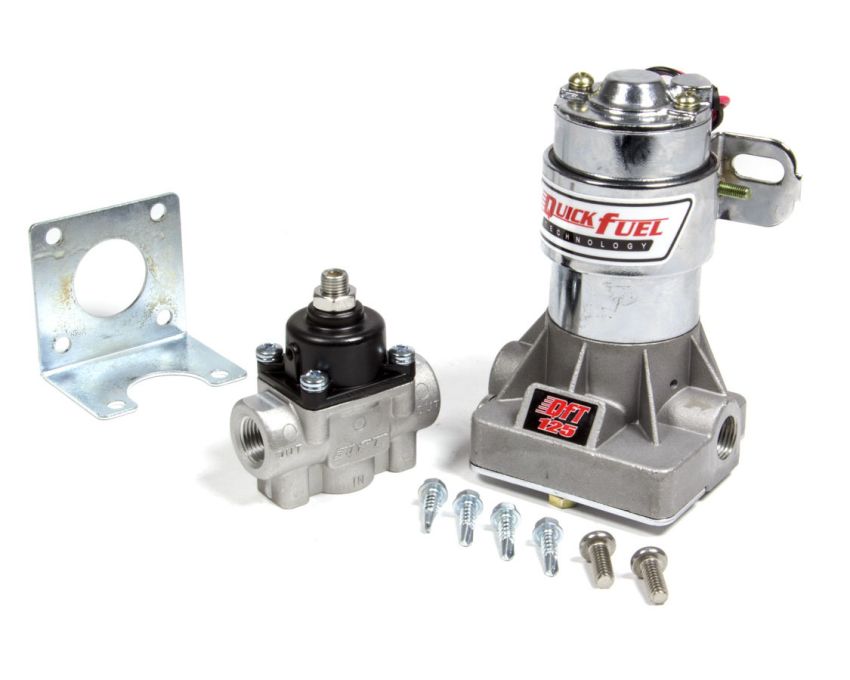 QUICK FUEL TECHNOLOGY QFT30-125-1R Electric Fuel Pump & Reg 125 GPH  14PSI