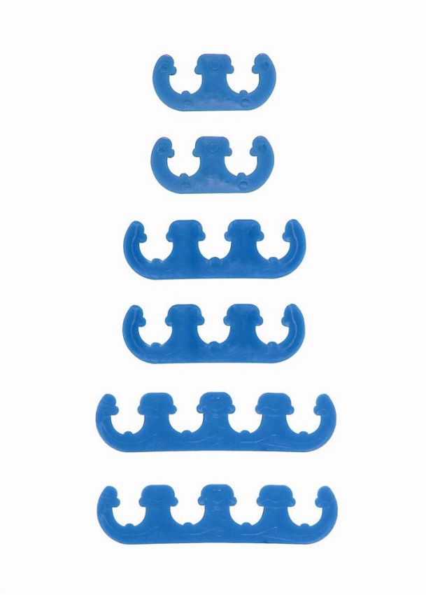 MR. GASKET MRG9877 Wire Separator Blue Plastic