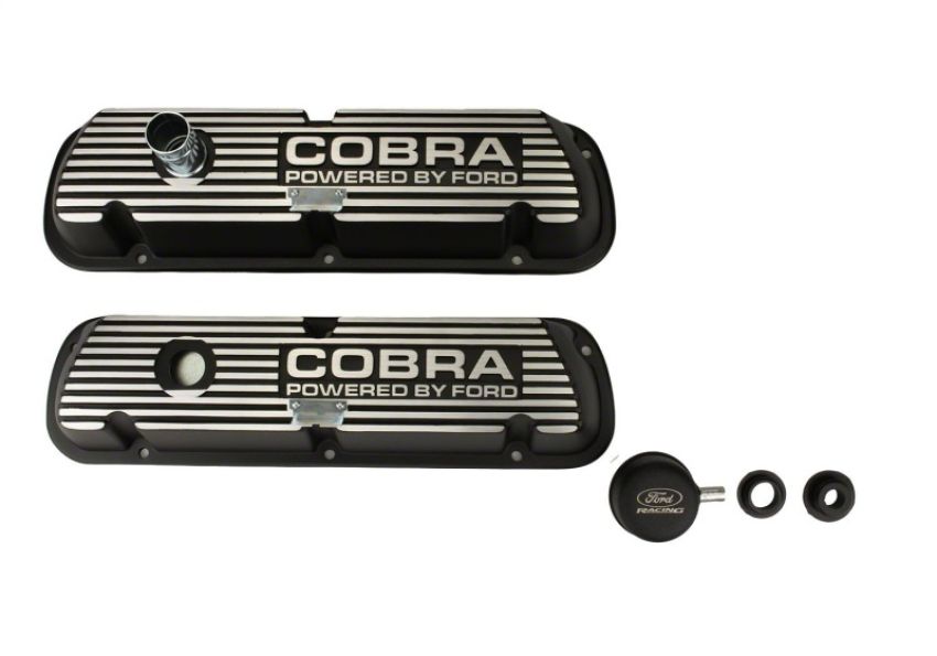 FORD FRDM6582-A SBF Blk Crinkle Valve Covers