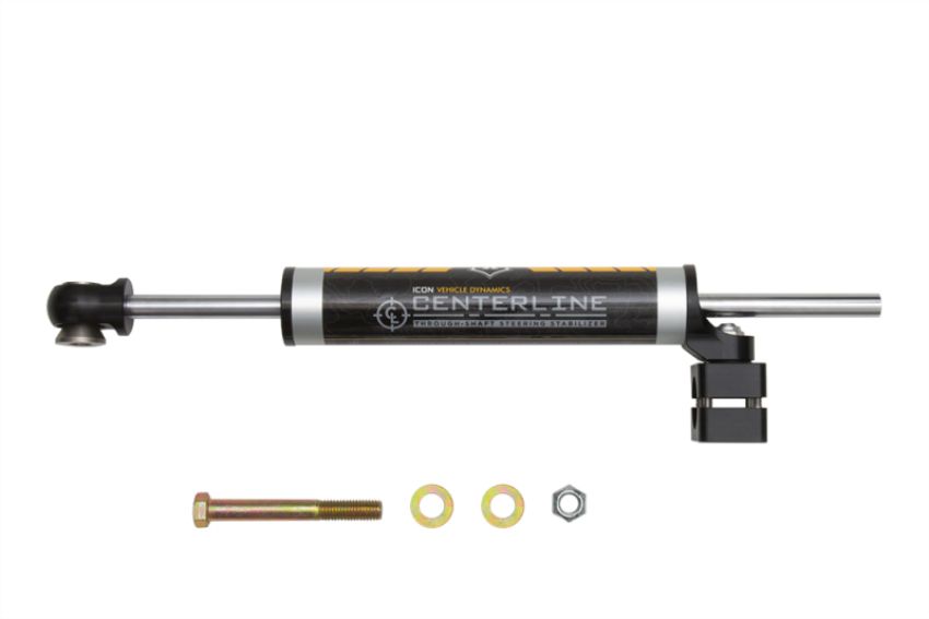 ICON 22039 07-18 Jeep Wrangler JK Centerline Steering Stabilizer Kit (Non Adj)