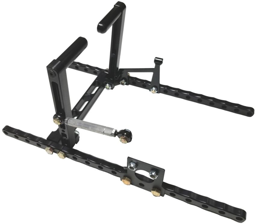 TRIPLE X RACE COMPONENTS TXR600-CH-2046BLK XPRS Brake And Throttle Pedal System For 600