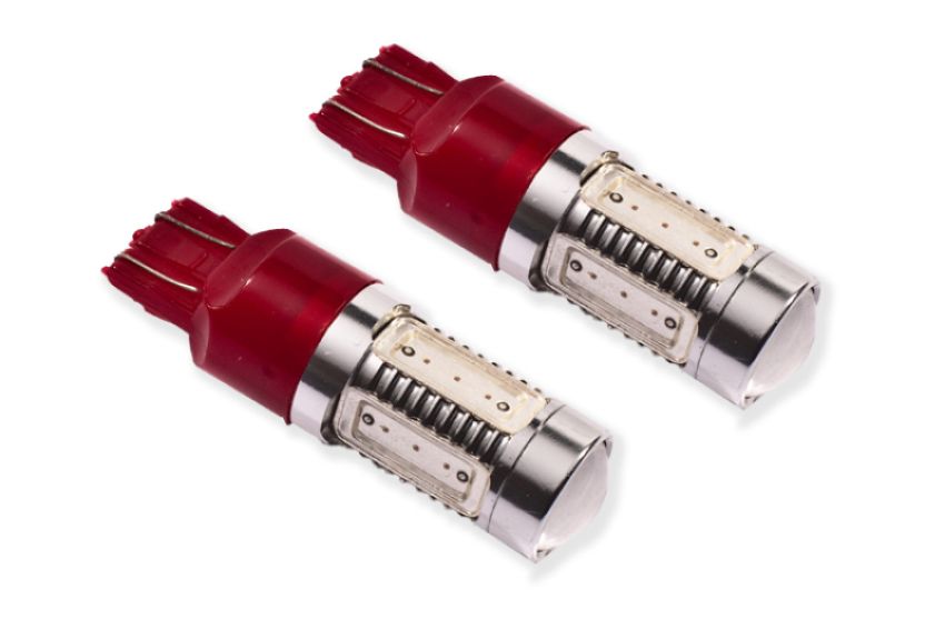 Diode Dynamics DD0108P 7443 LED Bulb HP11 LED - Red (Pair)