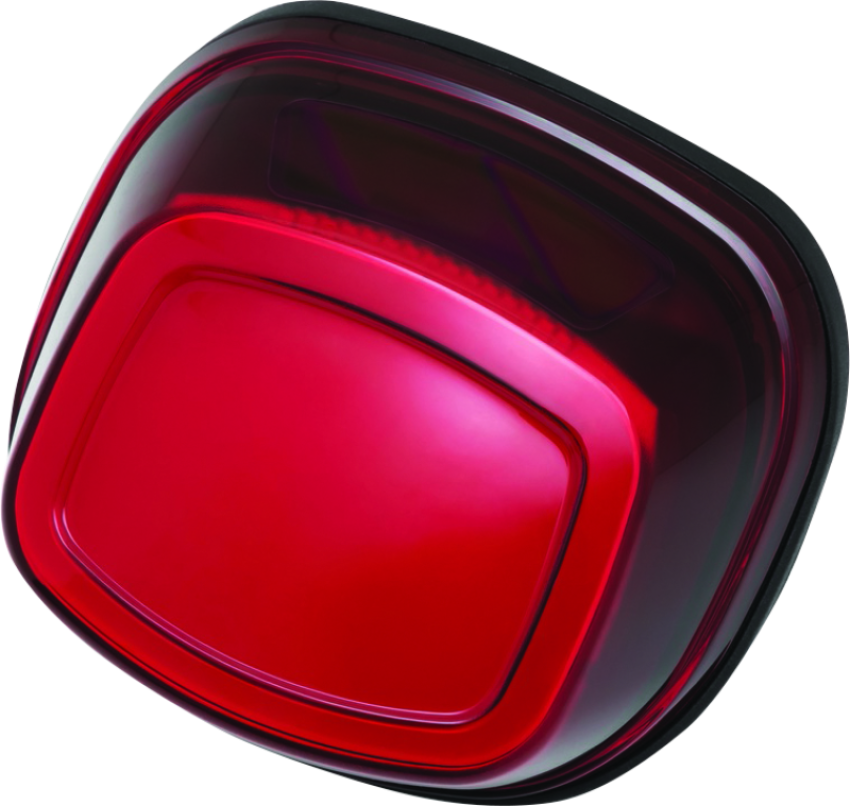 Kuryakyn 2912 Tracer LED Taillight Red Lens Without License Light