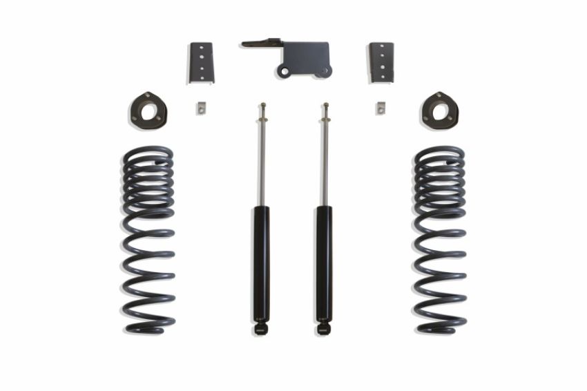 Maxtrac 902740 2019+ RAM 1500 2WD 3in Rear Coil Spacers & Sway Bar Brackets w/ Shocks