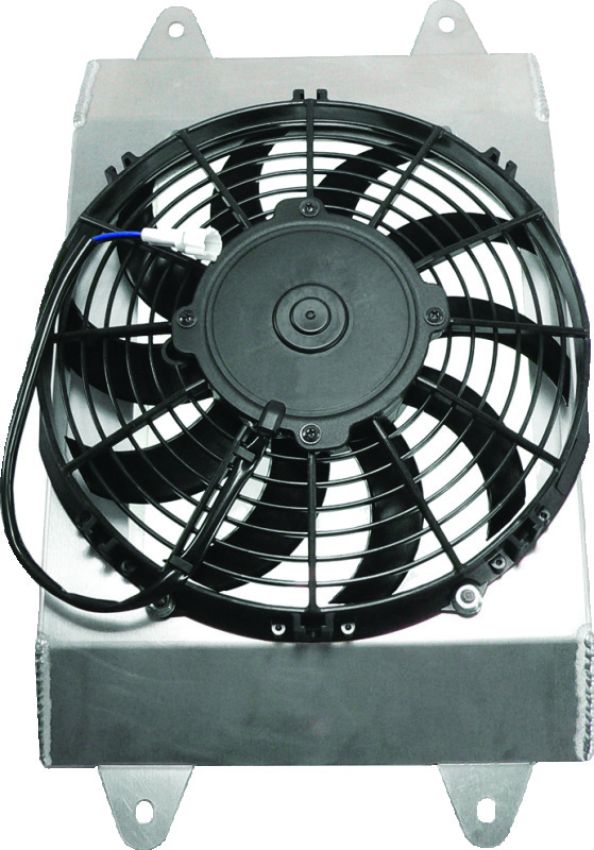 QuadBoss 495837 08-13 Yamaha YXR700 Rhino 4x4 ATV & UTV Cooling Fan Assembly
