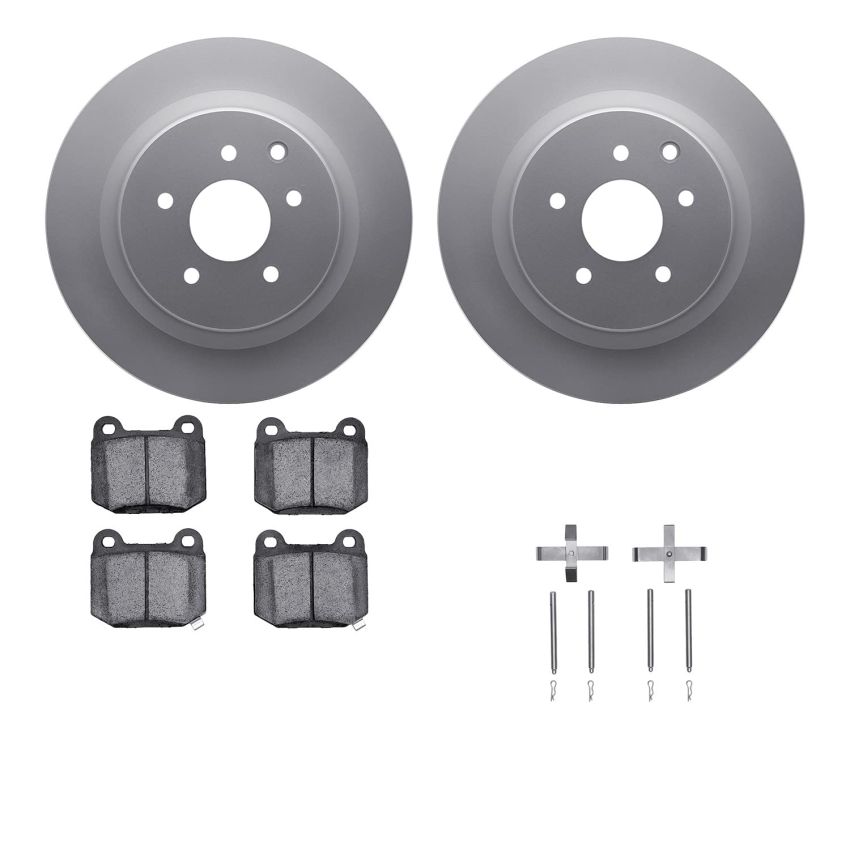 Dynamic Friction 4612-68002 Rotor Kit