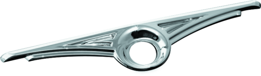 Kuryakyn 3219 Trunk Keyhole Trim 01-17 GL1800 Chrome