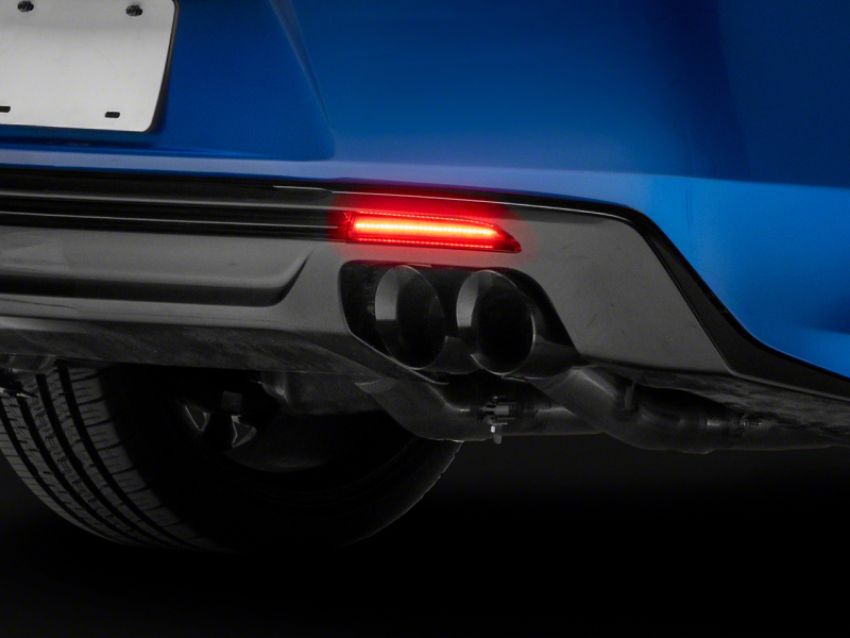 Raxiom CC13056 16-18 Chevrolet Camaro Axial Series LED Rear Diffuser Marker Lights- Red