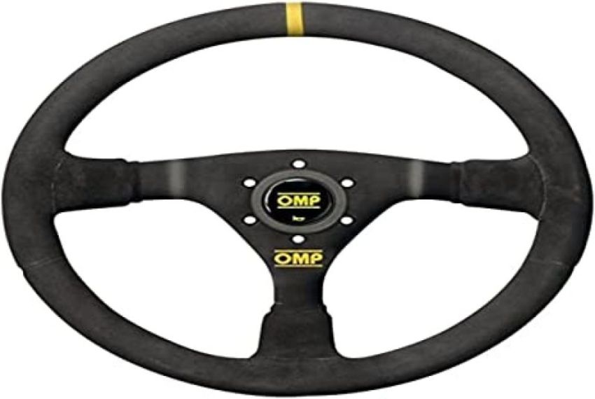 OMP RACING, INC. OMPOD0-1979-071 WRC Steering Wheel Black Suede