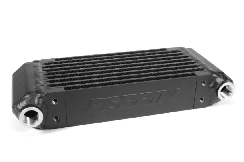 Perrin Performance PSP-OIL-090 Perrin Universal Oil Cooler Core (8 Row x 250mm Wide w/M22 Inlets)