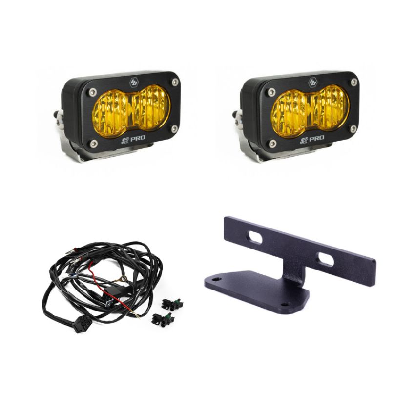 Baja Designs 448208 Can-Am Maverick R Dual S2 Pro Hood Kit