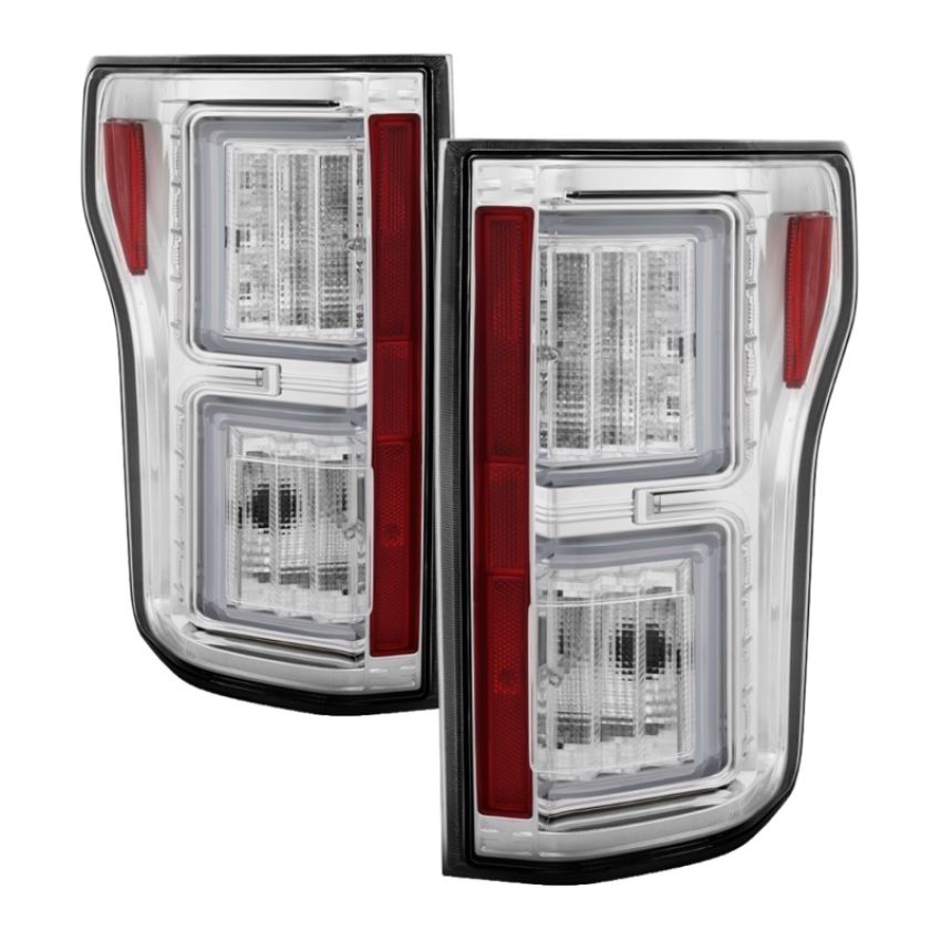 SPYDER 5085658 LED Tail Lights - Chrome