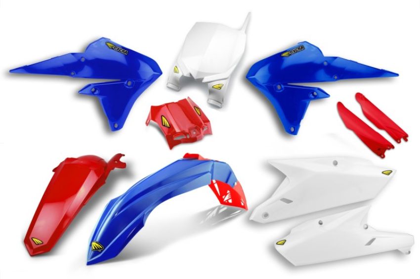 Cycra 14-18 Yamaha YZ250F-YZ450F Powerflow Full Body Kit OEM/Red