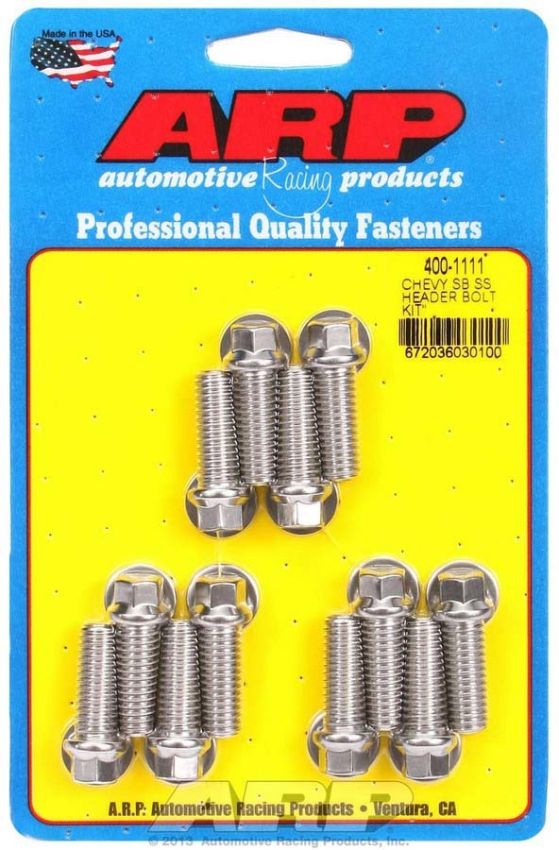 ARP 400-1111 SB Chevy SS Hex Header Bolt Kit