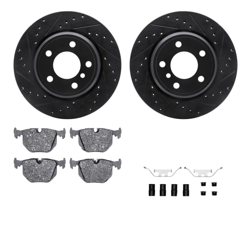 Dynamic Friction 8512-31053 Rotor Kit