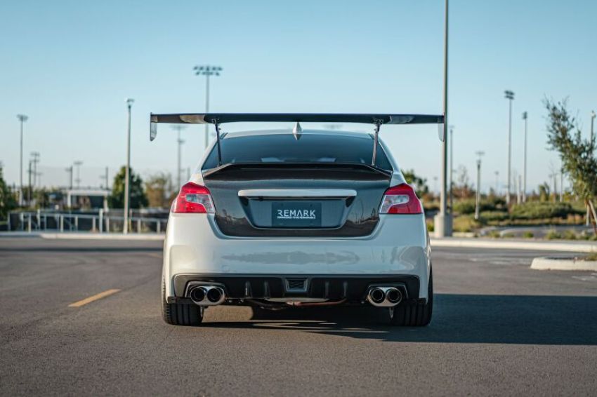 Remark RO-TTVA-DM 15-21 Subaru WRX/STI VA Axle Back Exhaust w/Burnt Stainless Steel Dual Wall Tip