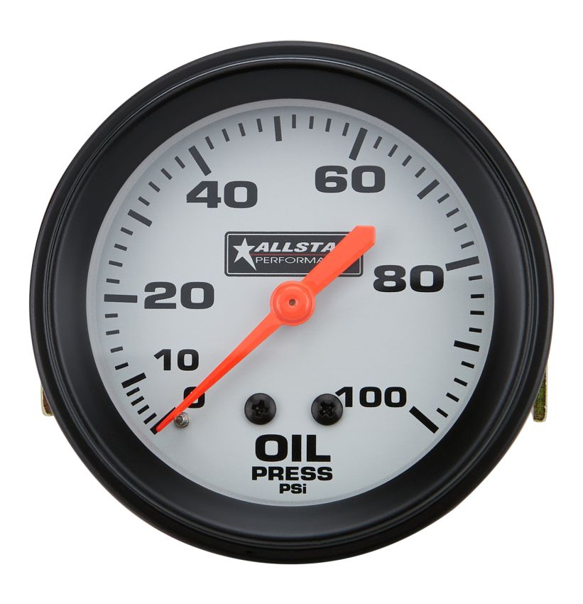ALLSTAR PERFORMANCE ALL80095 Oil Pressure Gauge 0-100PSI 2-5/8in