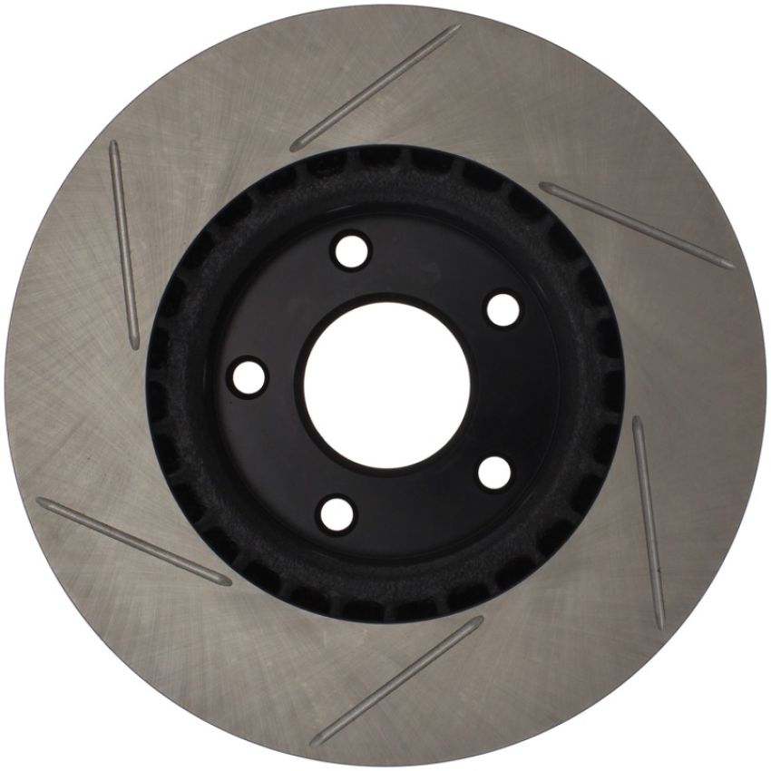 Stoptech 126.42074SR Power Slot 03-05 350Z / 03-04 G35 / 03-05 G35X SportStop Slotted Front Right Rotor