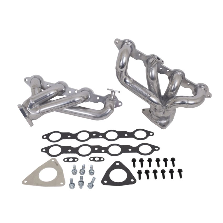 BBK Performance Parts 40030 2001-2002 CAMARO FIREBIRD LS1 1-3/4 SHORTY HEADERS (POLISHED SILVER CERAMIC)