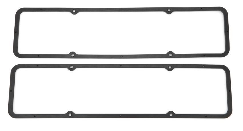 RACING POWER CO-PACKAGED RPCR7484 Black Rubber SB Chevy Valve Cover Gaskets Pair