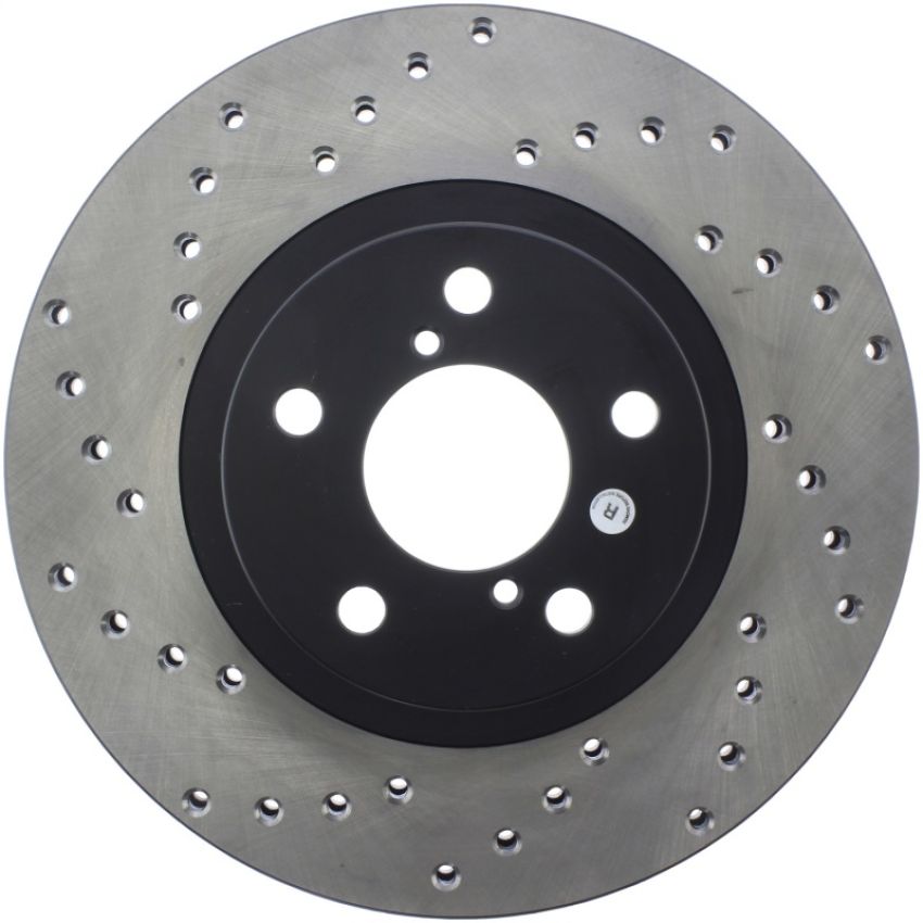 Stoptech 128.47012R Drilled Sport Brake Rotor
