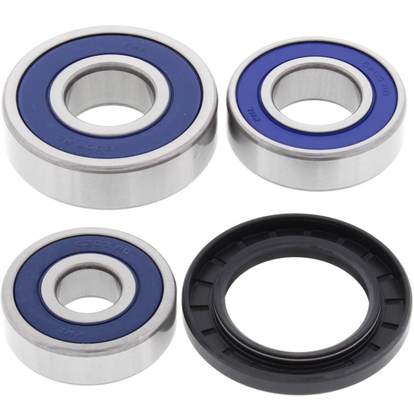 All Balls Racing 25-1489 69-75 Kawasaki H1 500 Mach III Wheel Bearing Kit Rear