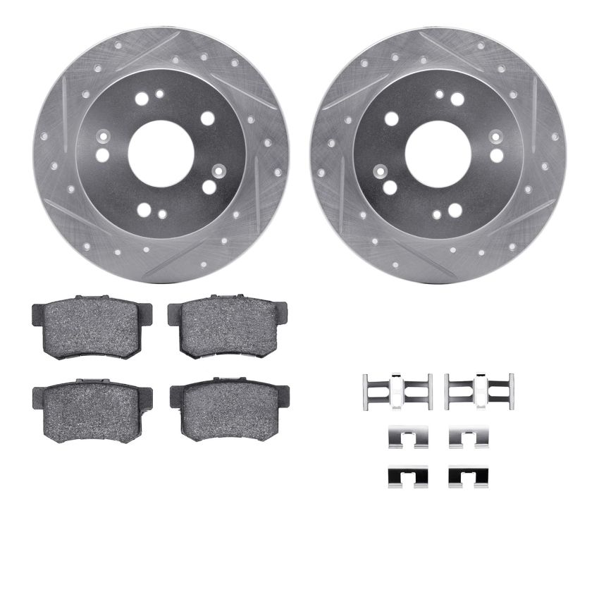 Dynamic Friction 7512-59028 Rotor Kit