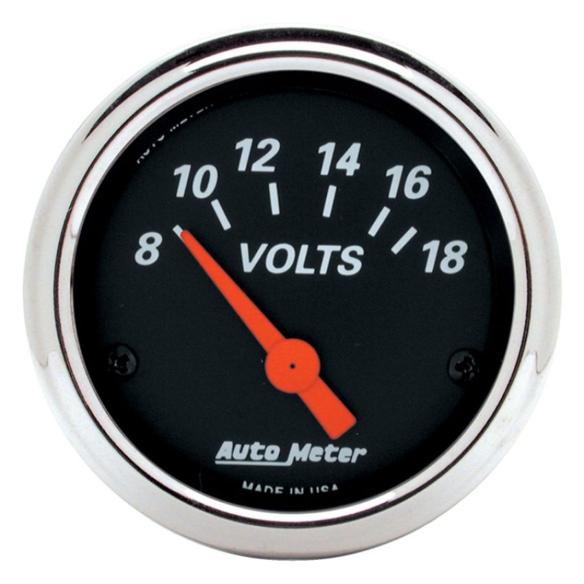 AUTOMETER ATM1483 2-1/16 D/B Voltmeter Gauge 8-18