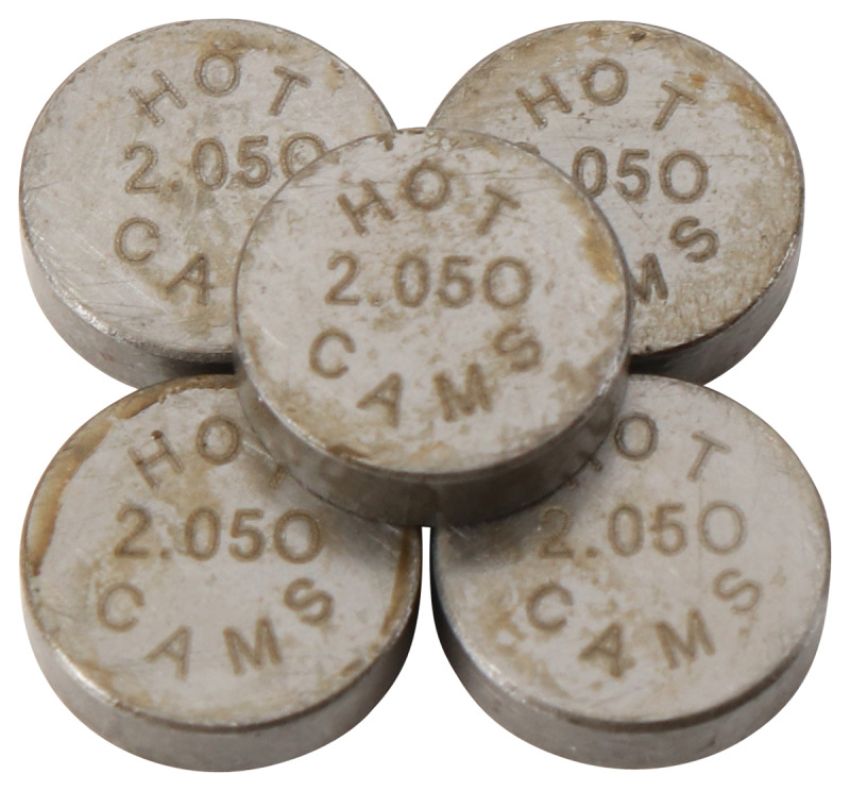 Hot Cams 5PK748205 08-13 Yamaha WR 250 R Dual Sport 250cc 2.05mm Shim Kit - 5 Pack
