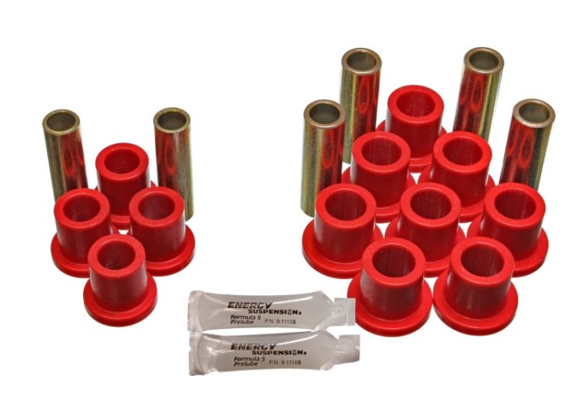 Energy Suspension 4.2102R Fd Trk Rr Sprg Bush O.E.M. - Red