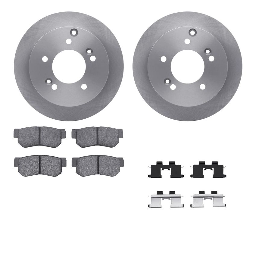 Dynamic Friction 6512-03176 Rotor Kit