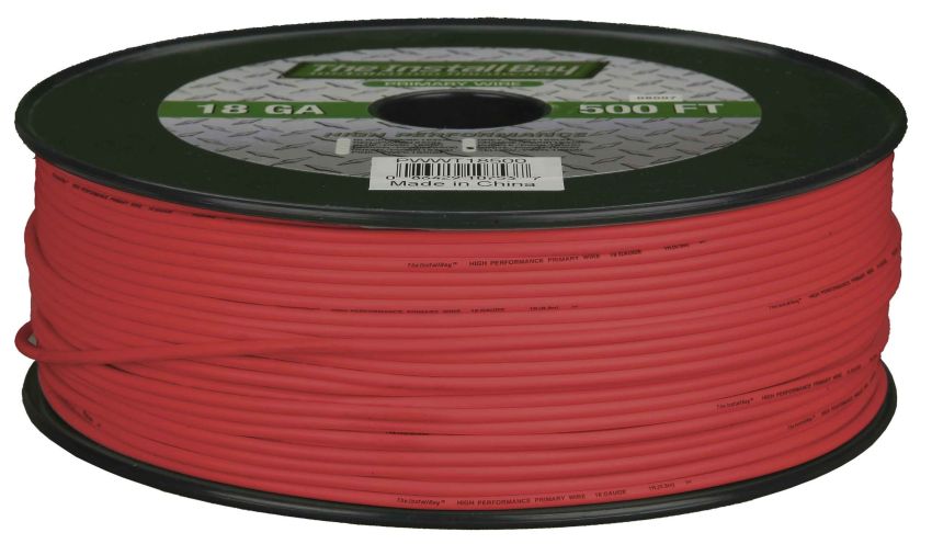 Metra PWRD18500 18-Gauge Primary Wire (Red)
