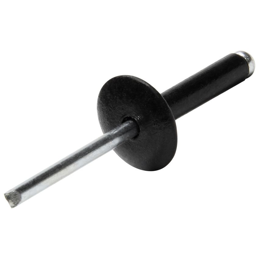 ALLSTAR PERFORMANCE ALL18033 Lg Hd Rivet Black 200pk