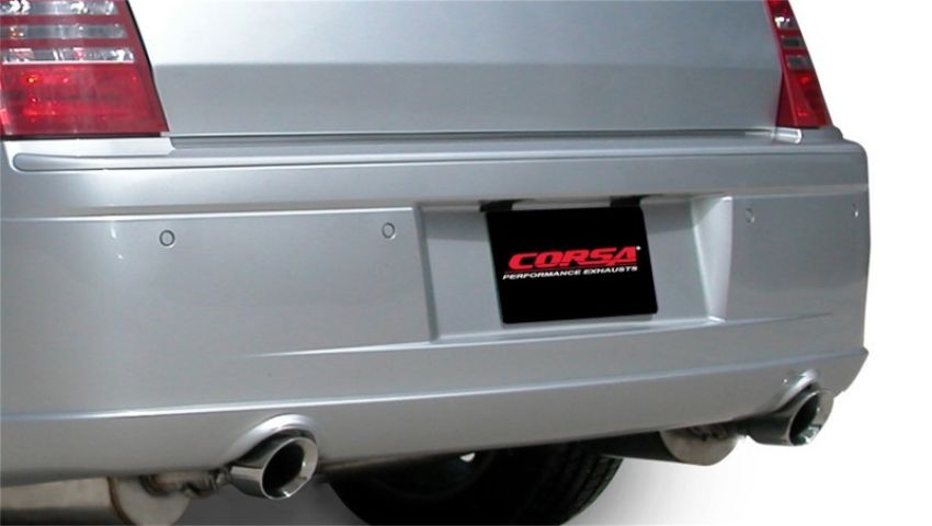 CORSA Performance 14439 Corsa 2005-2010 Dodge Charger No Towing Hitch R/T 5.7L V8 Polished Xtreme Cat-Back Exhaust