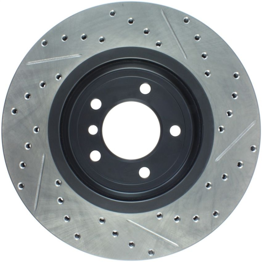 Stoptech 127.34052R 06-08 BMW Z4 / 00-07 330 Series (E46/E90) Slotted & Drilled Right Front Rotor