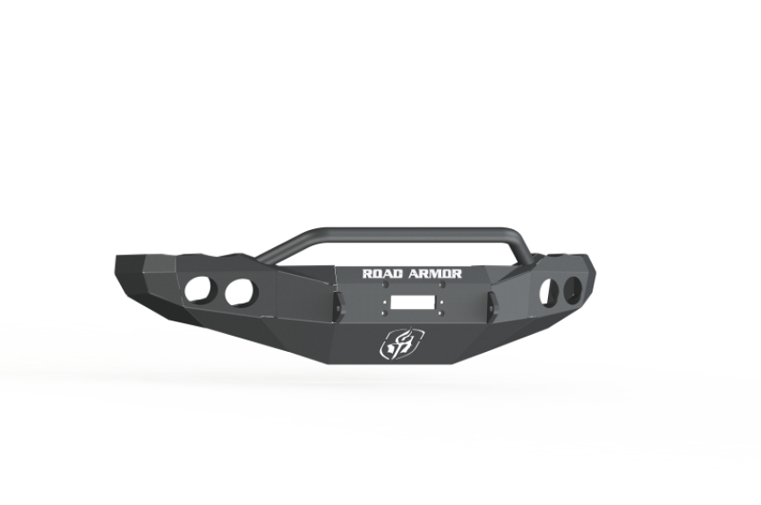 Road Armor 44044B 03-05 Dodge 2500 Stealth Front Winch Bumper w/Pre-Runner Guard - Tex Blk