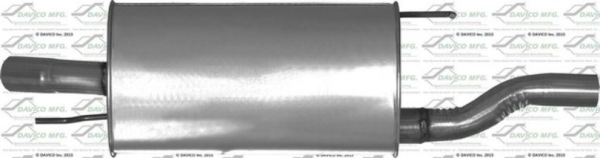 Davico Mfg 315308 Direct fit Muffler