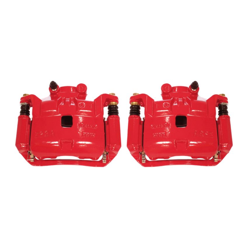 PowerStop S6860 Red Powder Coated Calipers