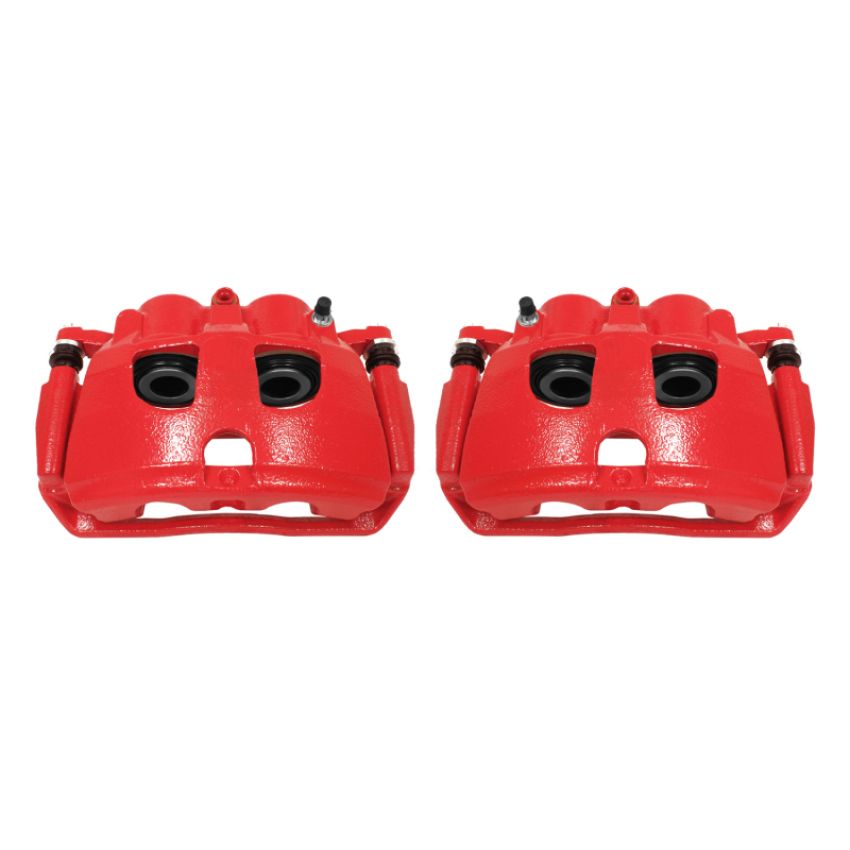 PowerStop S5174 Red Powder Coated Calipers
