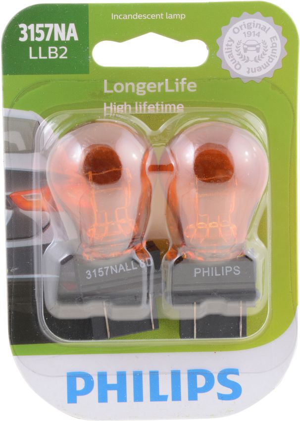 Philips 3157NALLB2 Philips LongerLife Miniature 3157NALL