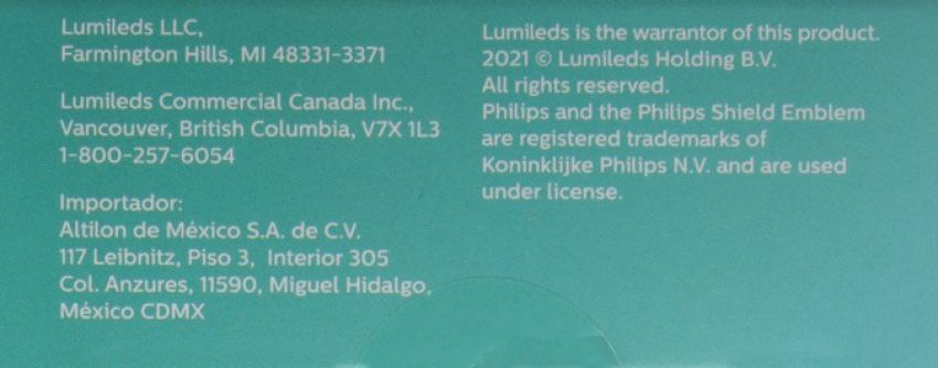 Philips 3157RLED Philips Ultinon LED 3157RLED
