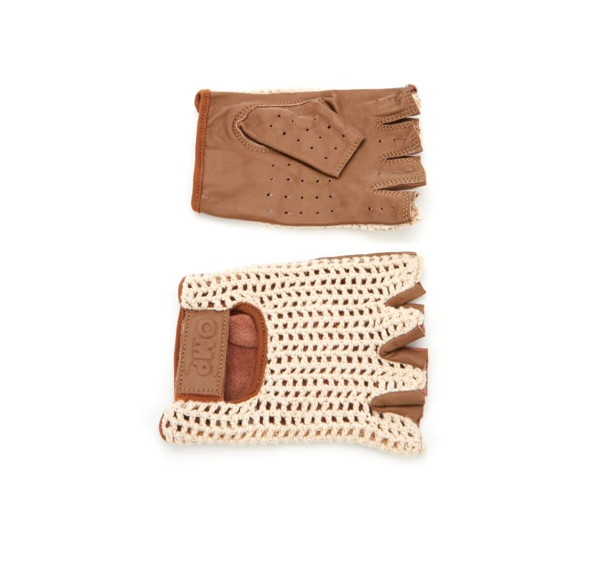 OMP RACING, INC. OMPIB0-0747-A01-010-XL Tazio Gloves Brown X Large