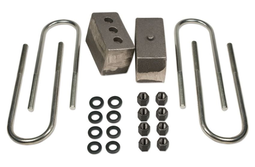Tuff Country 97049 03-12 Dodge Ram 3500 4wd (w/3.5in Rear axle) 4in Rear Block & U-Bolt Kit