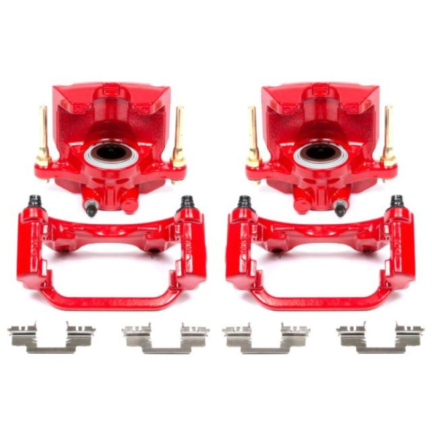 PowerStop S5030 Red Powder Coated Calipers